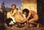 Jean Leon Gerome Young Greeks at a Cockfight china oil painting artist